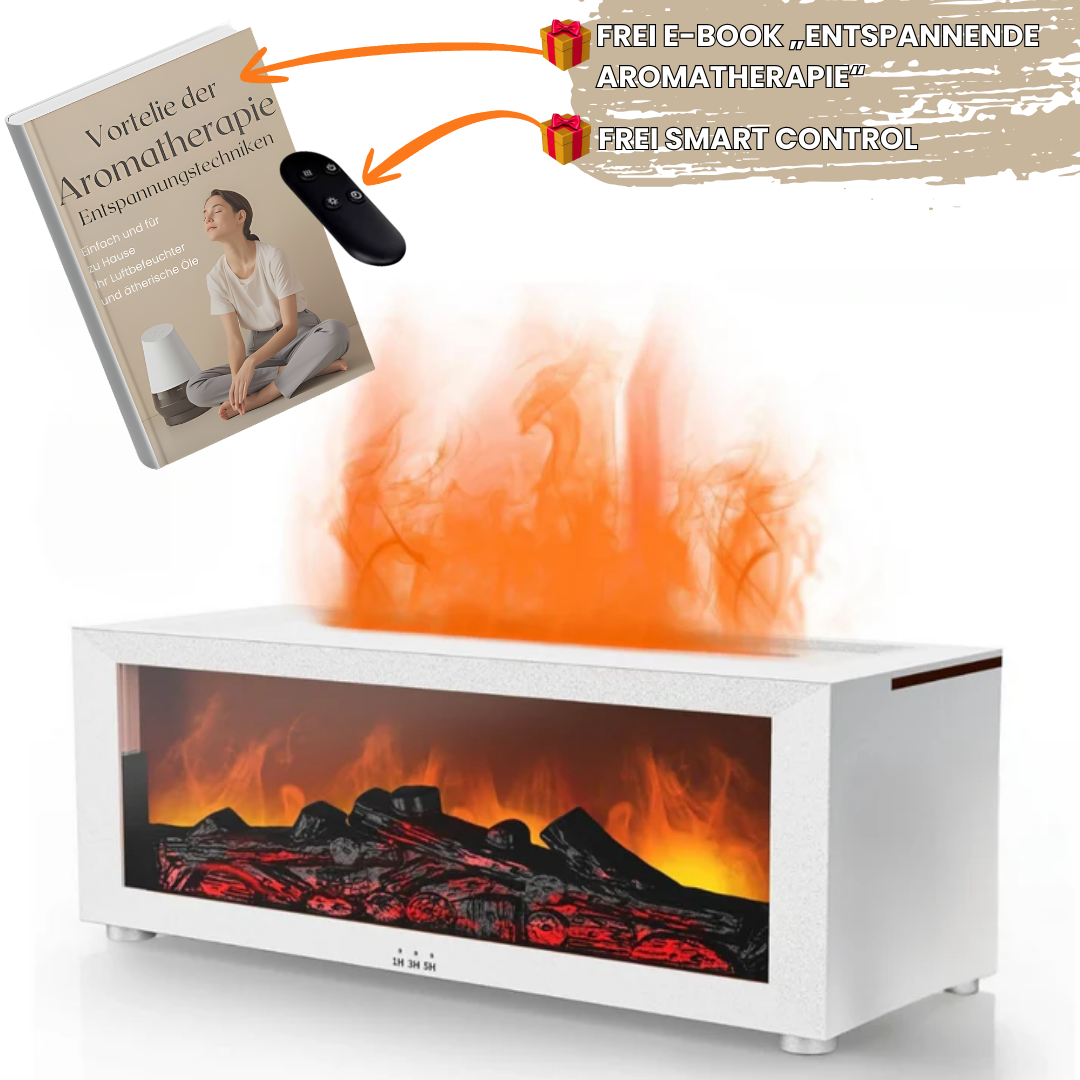 FireAroma™ Cozy Flame Kamin-Aroma Diffusor