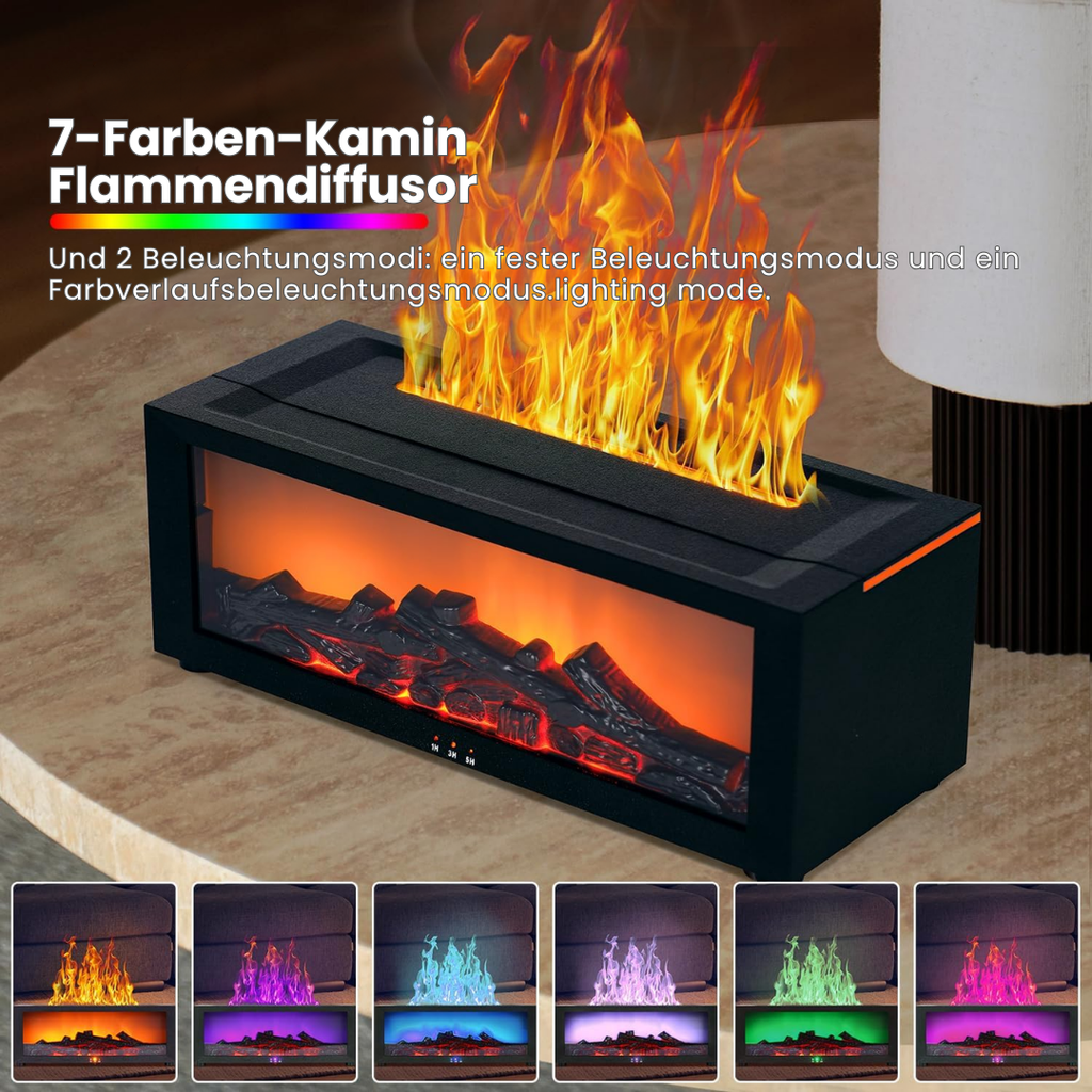 FireAroma™  Cozy Flame Kamin-Aroma Diffusor