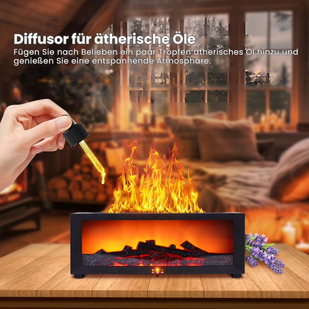 FireAroma™  Cozy Flame Kamin-Aroma Diffusor