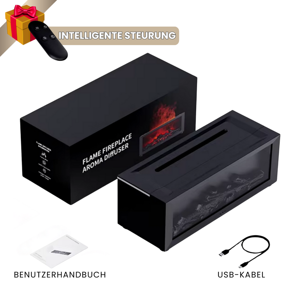 FireAroma™  Cozy Flame Kamin-Aroma Diffusor